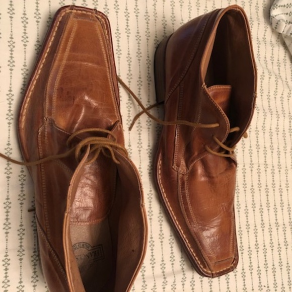 Francesconi Collection brown soft leather shoes